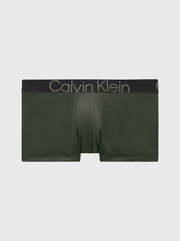 Calvin Klein USA Low Rise Mens Trunks Olive 3460728-BH